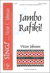 Jambo Rafiki Three-Part Mixed choral sheet music cover